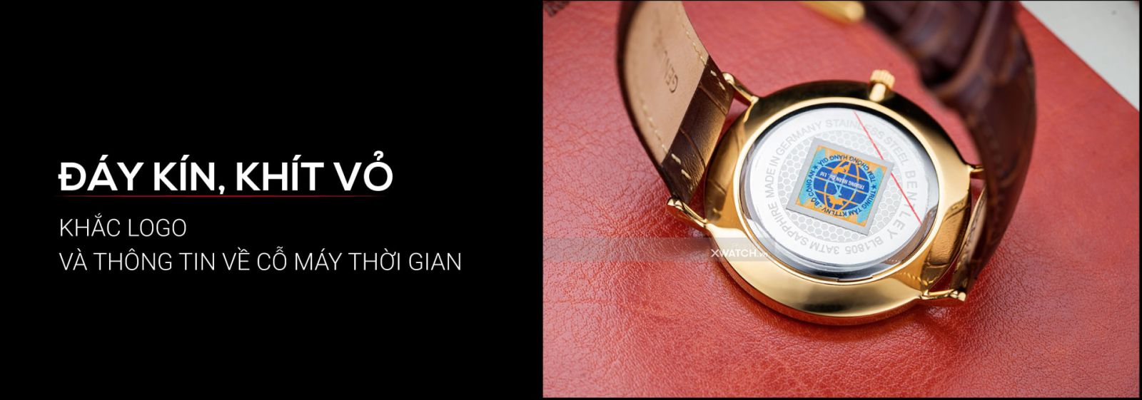 Đồng hồ Bentley BL1805-101BKWD-MK-GL-T