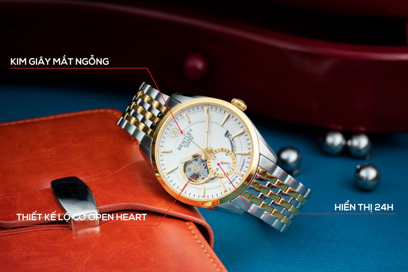 Đồng hồ Bentley BL1831-25MTWI-AMSK-T