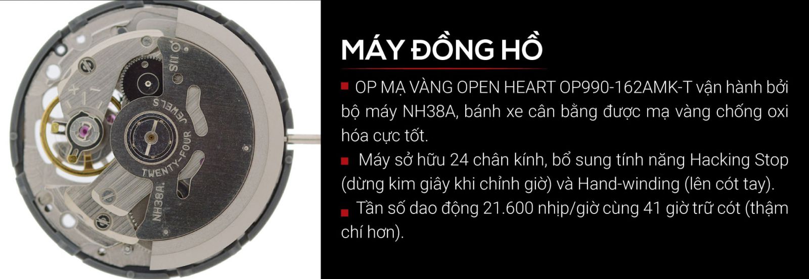 Đồng hồ Olym Pianus OP990-162AMK-T
