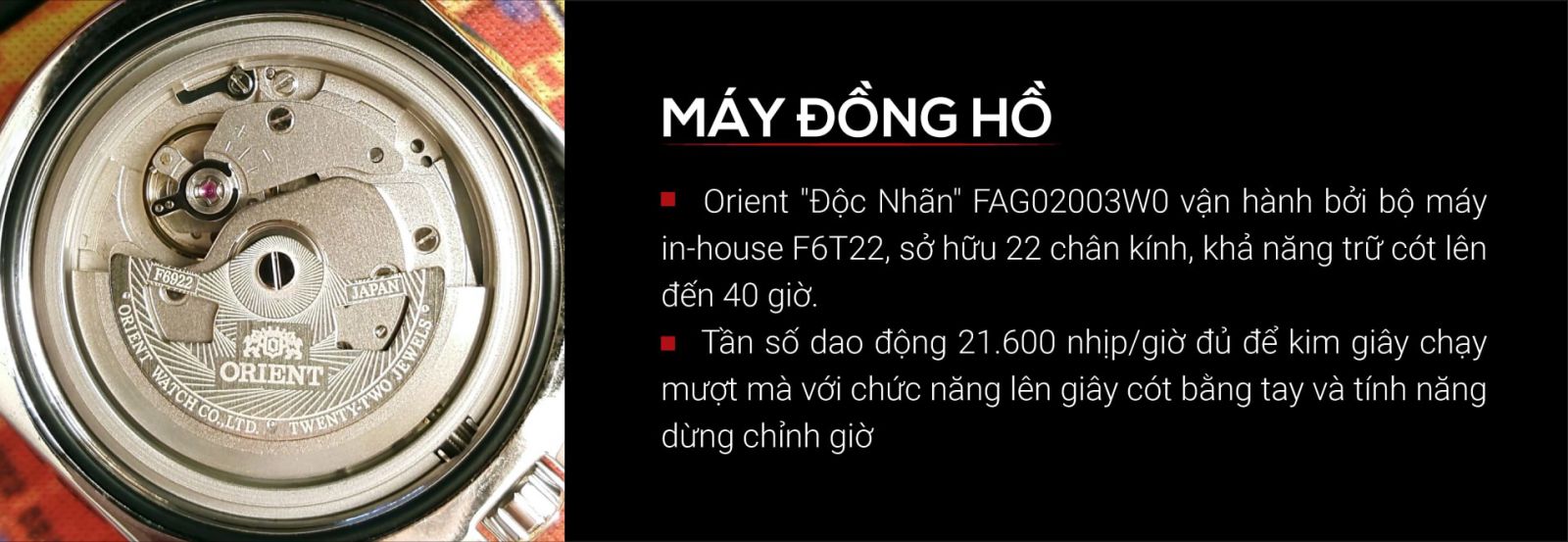Đồng hồ Orient Esteem FAG02003W0