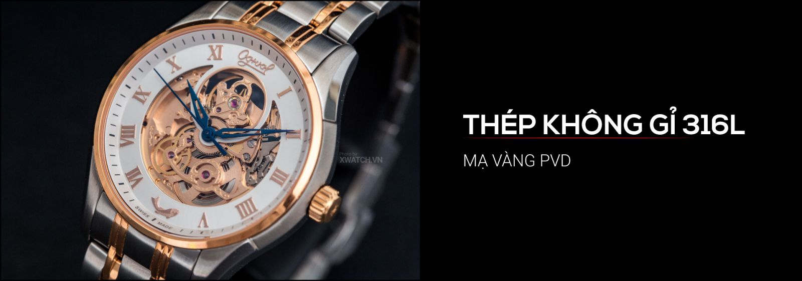 Đồng hồ Ogival OG3356.61AGSR-T