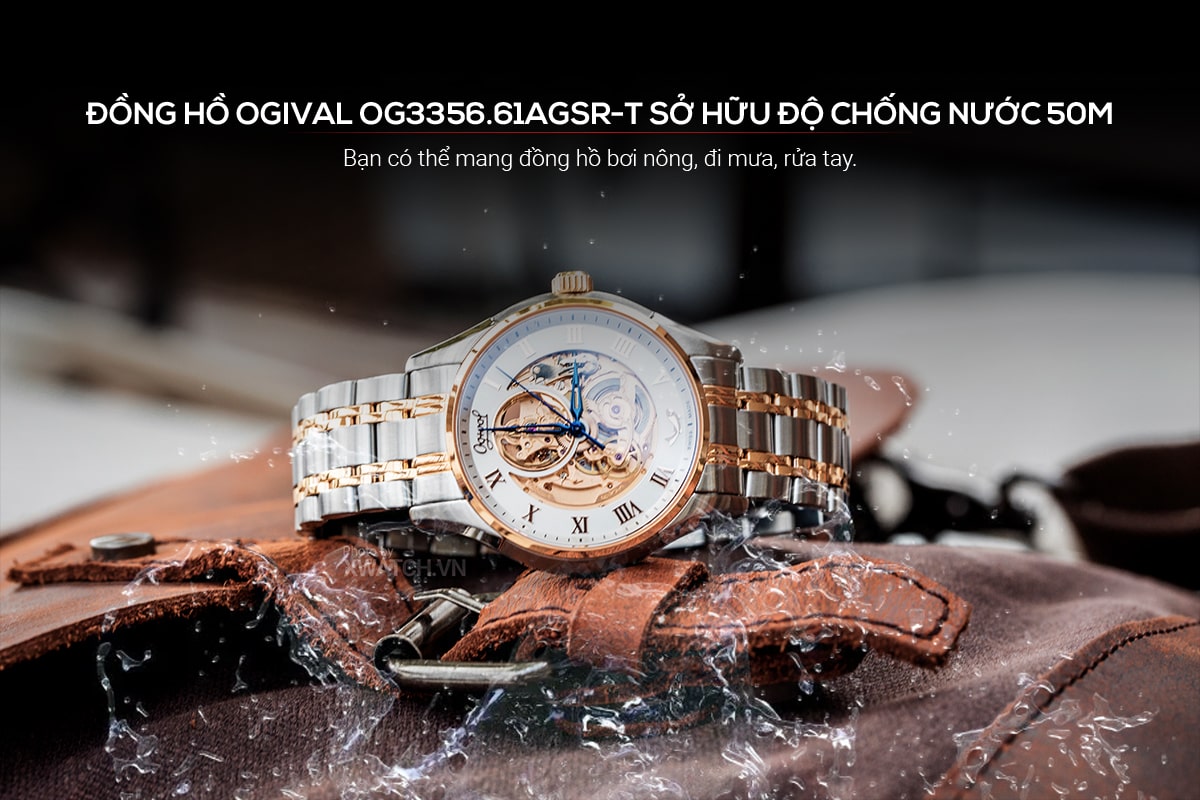 Đồng hồ Ogival OG3356.61AGSR-T