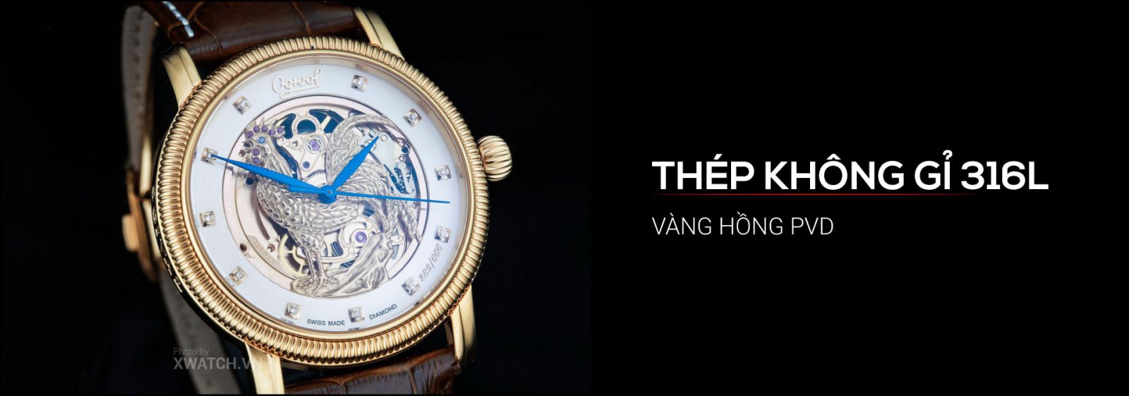 Đồng hồ Ogival OG358.37AGR-GL