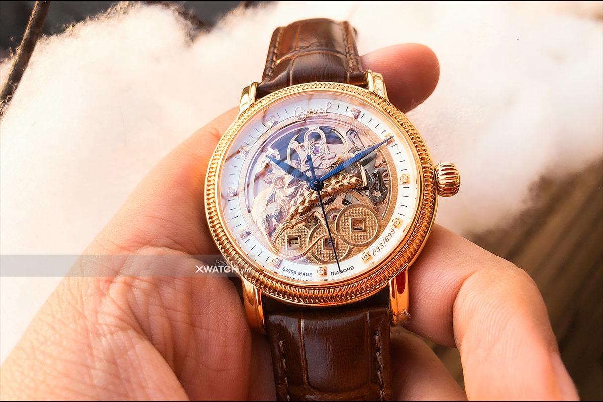 Đồng hồ Ogival OG358.51AGR-GL