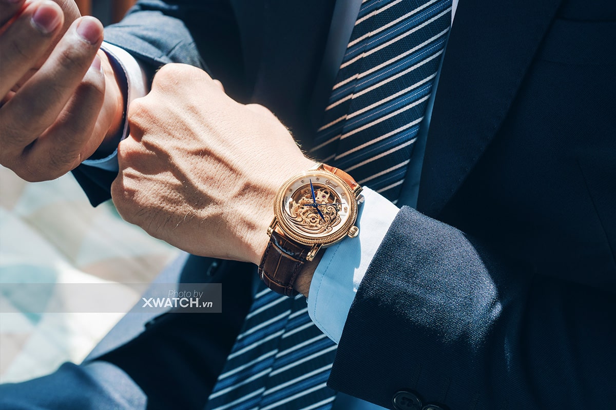 Đồng hồ Ogival sóng trào OG358.63AGR-GL