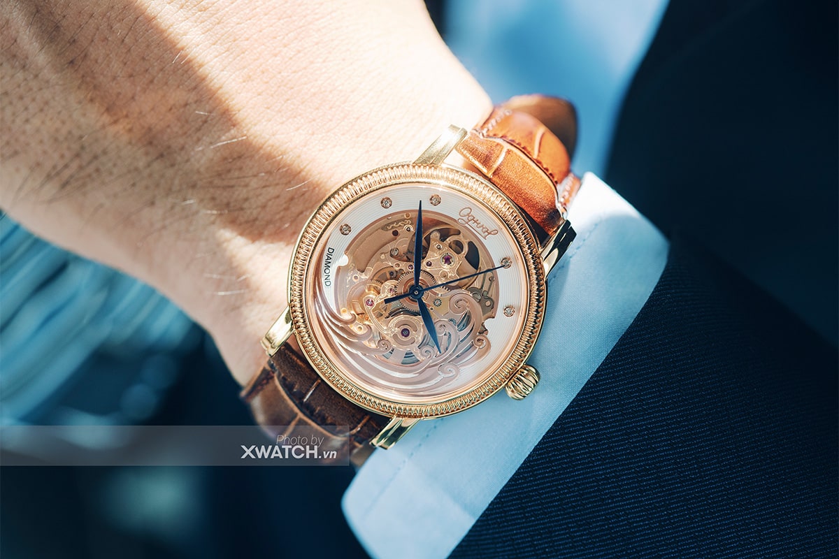 Đồng hồ Ogival sóng trào OG358.63AGR-GL