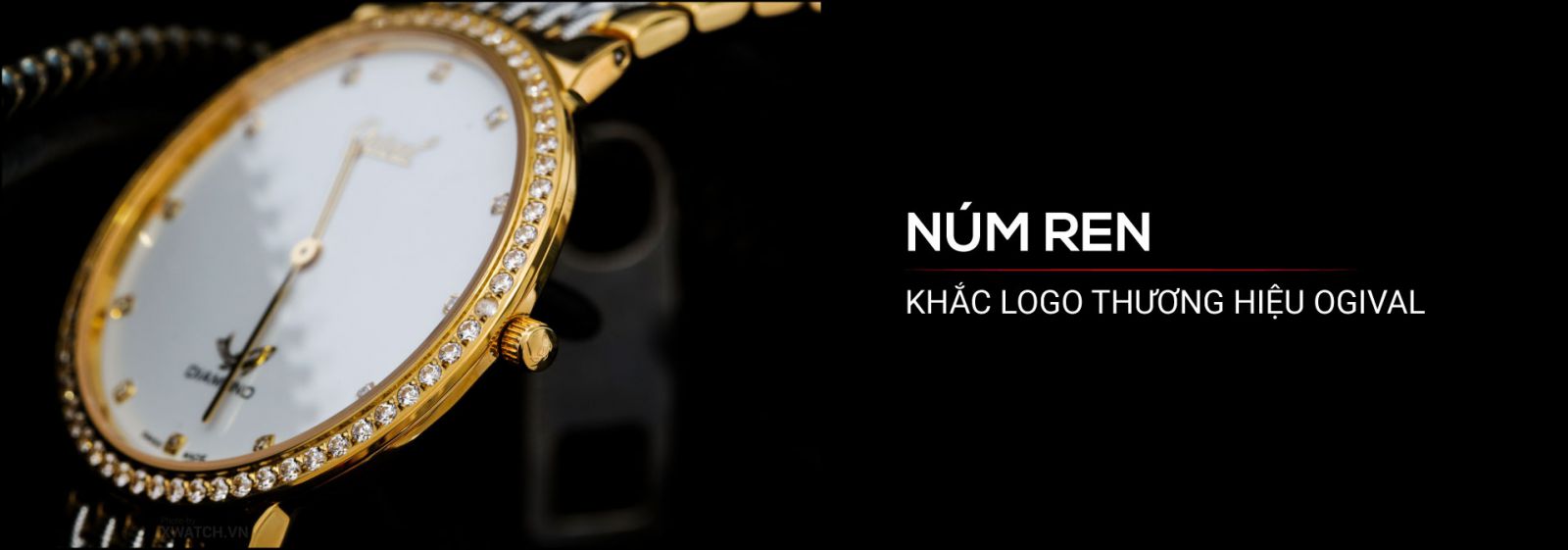 Đồng hồ Ogival OG385-022GSK-T