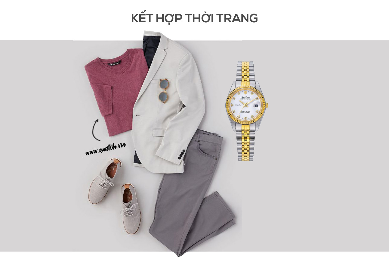 Đồng hồ Olym Pianus OP68322SK-T