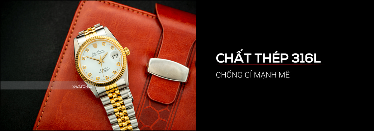 Đồng hồ Olym Pianus OP89322ASK-T