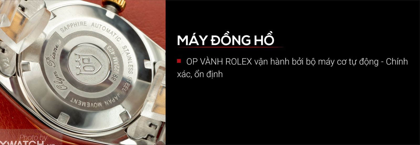 Đồng hồ Olym Pianus OP89322ASK-T