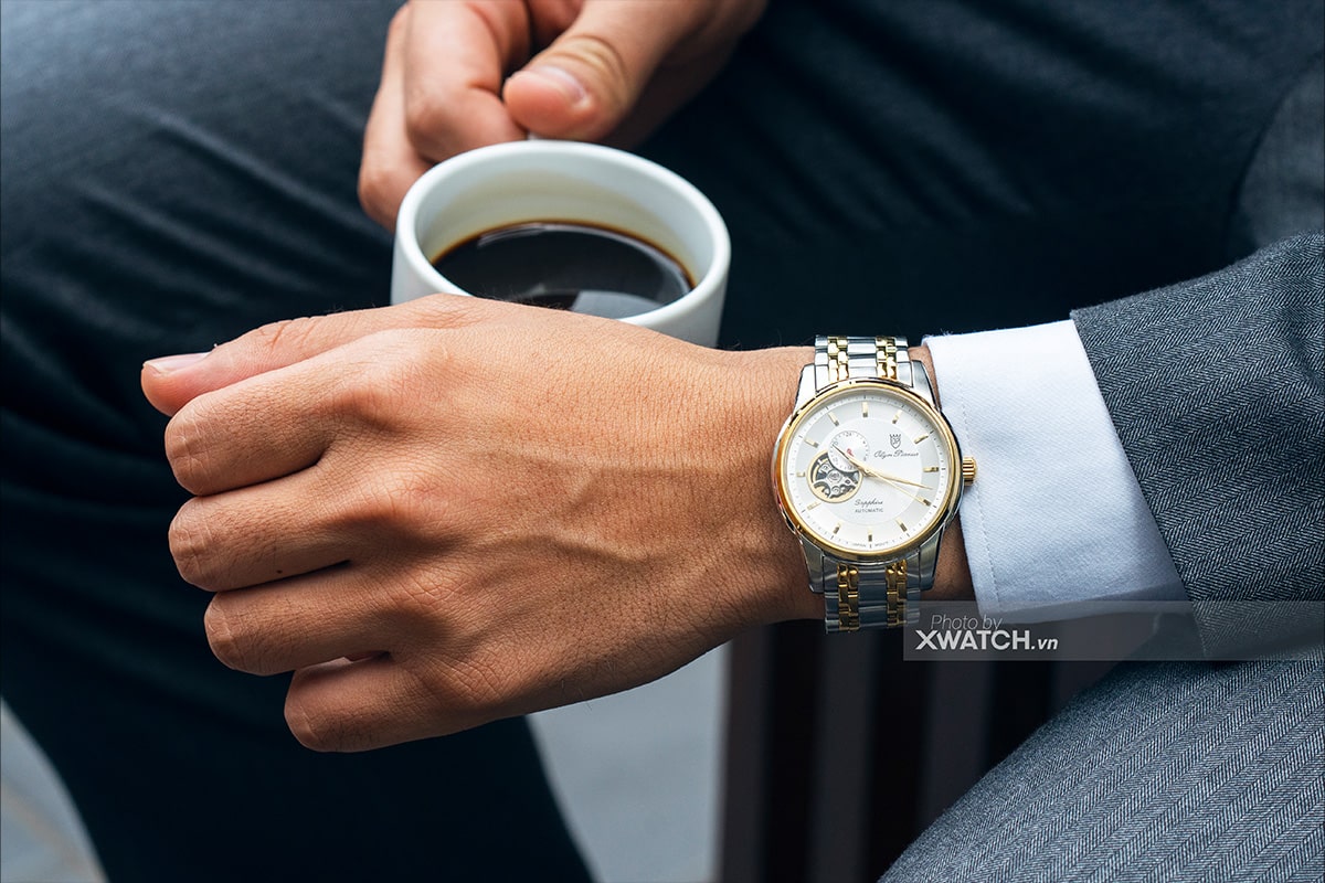 Đồng hồ Olym Pianus OP990-163AMSK-T