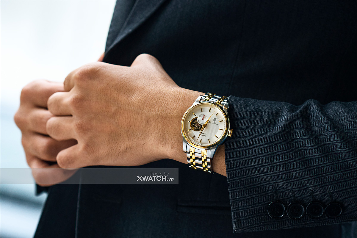 Đồng hồ Olym Pianus OP990-163AMSK-T