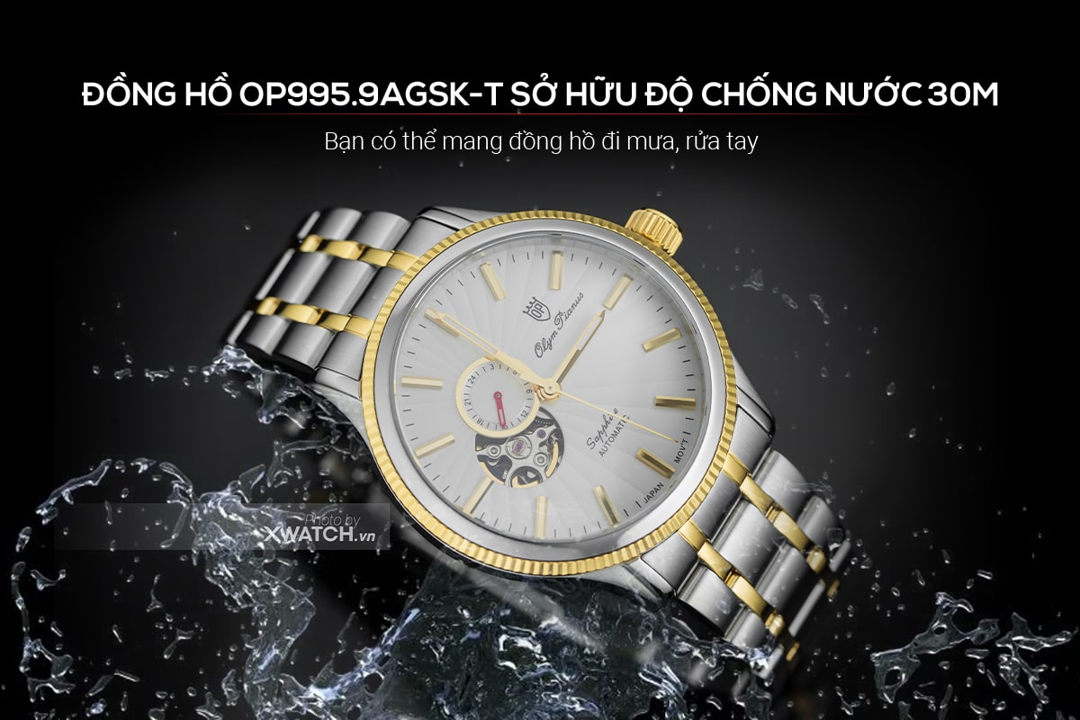 Đồng hồ Olym Pianus OP995.9AGSK-T