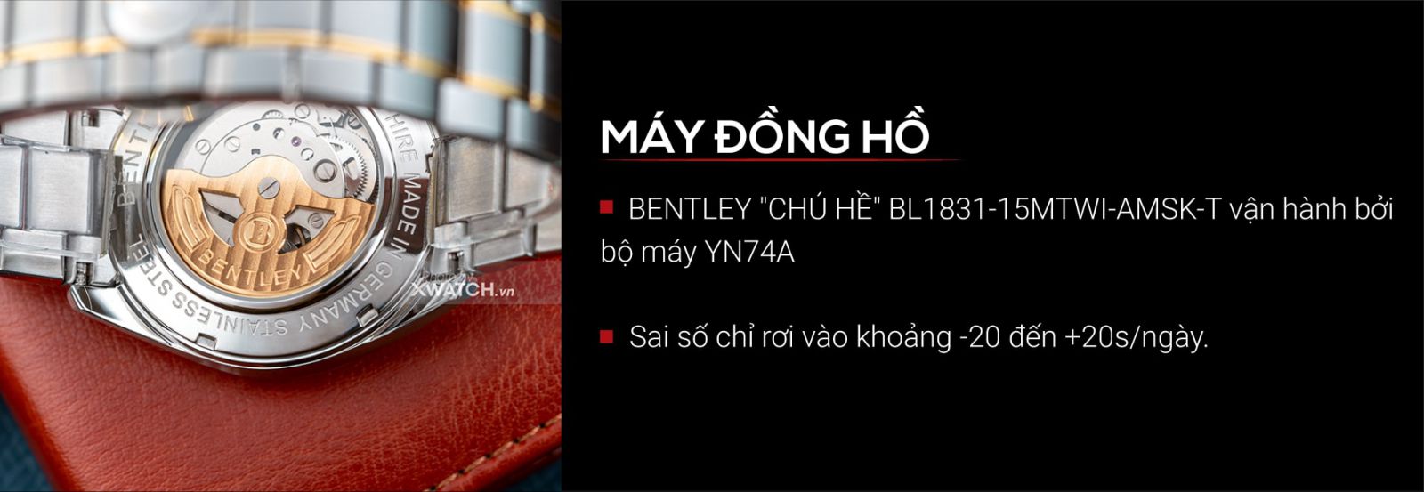 Đồng hồ Bentley BL1831-15MTWI-AMSK-T