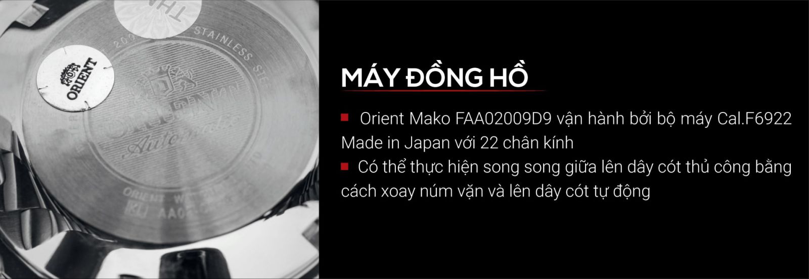 Đồng hồ Orient FAA02009D9