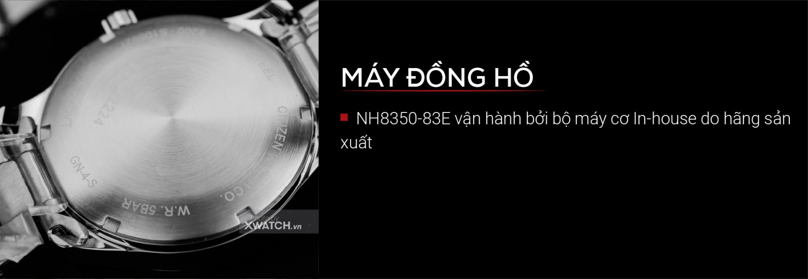 Đồng hồ Citizen NH8350-83E