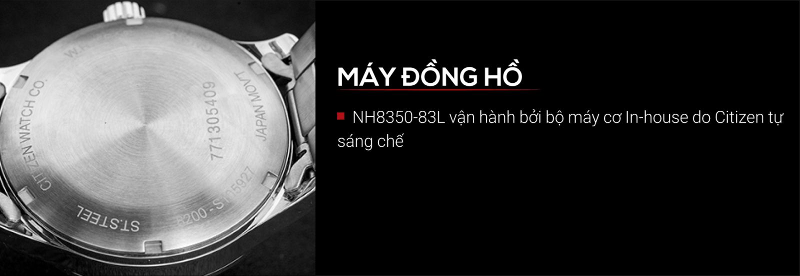 Đồng hồ Citizen NH8350-83L