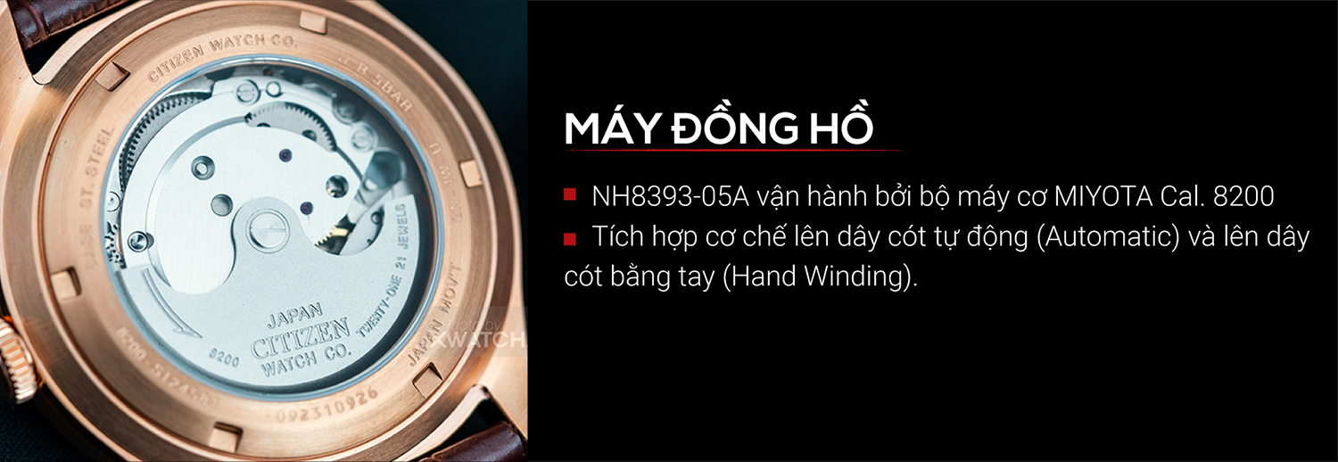 Đồng hồ Citizen NH8393-05A