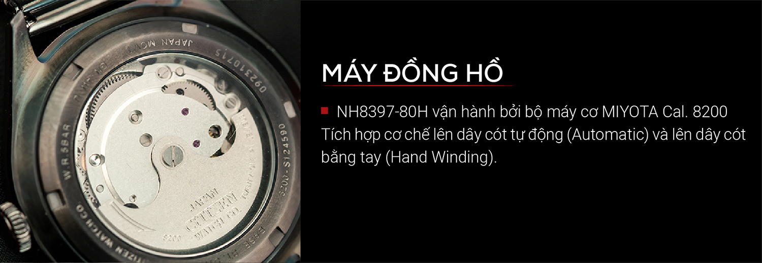 Đồng hồ Citizen NH8397-80H
