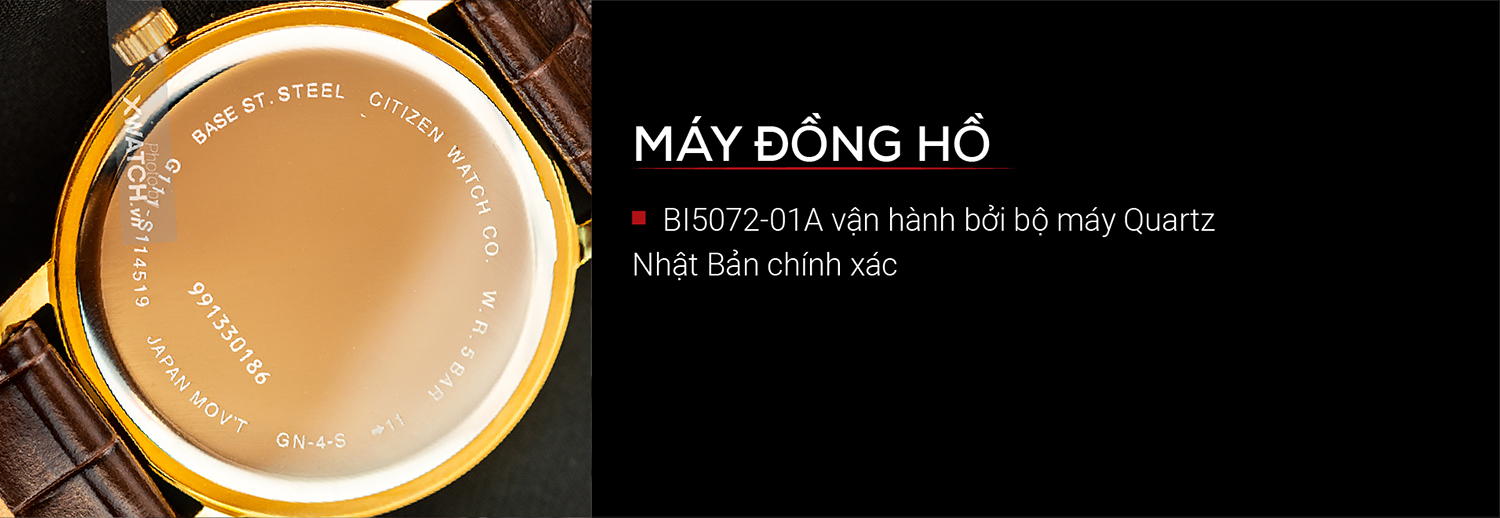 Đồng hồ Citizen BI5072-01A
