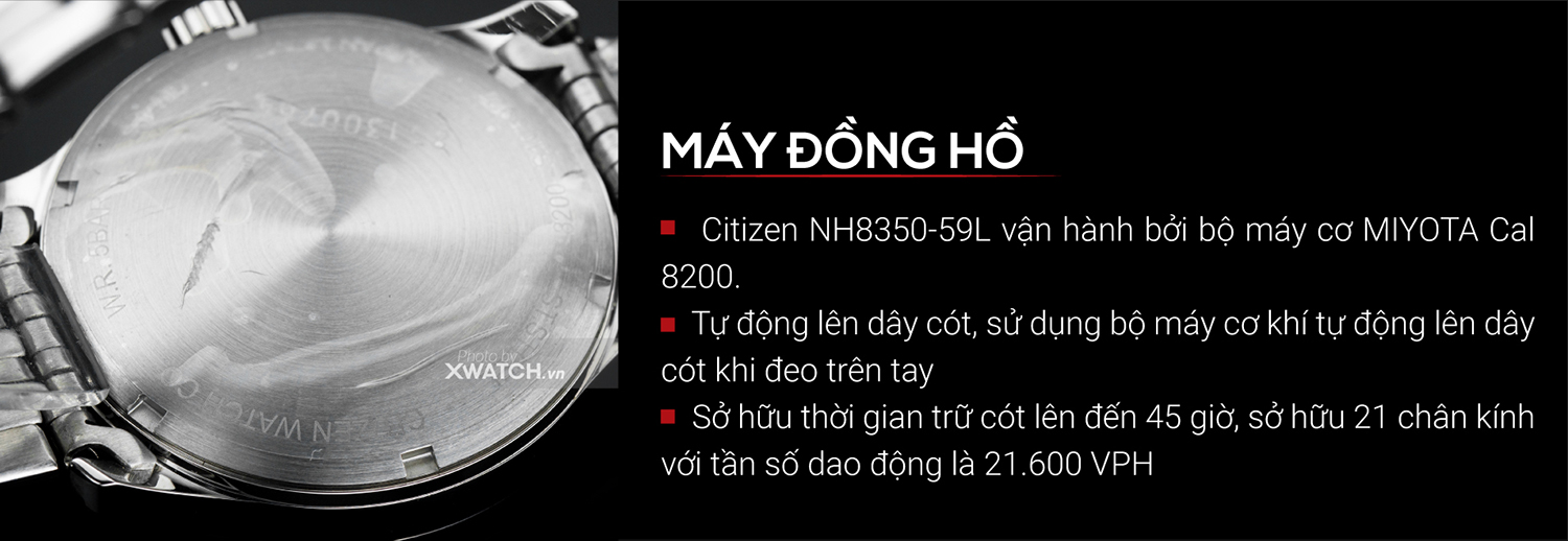 Đồng hồ Citizen NH8350-59L