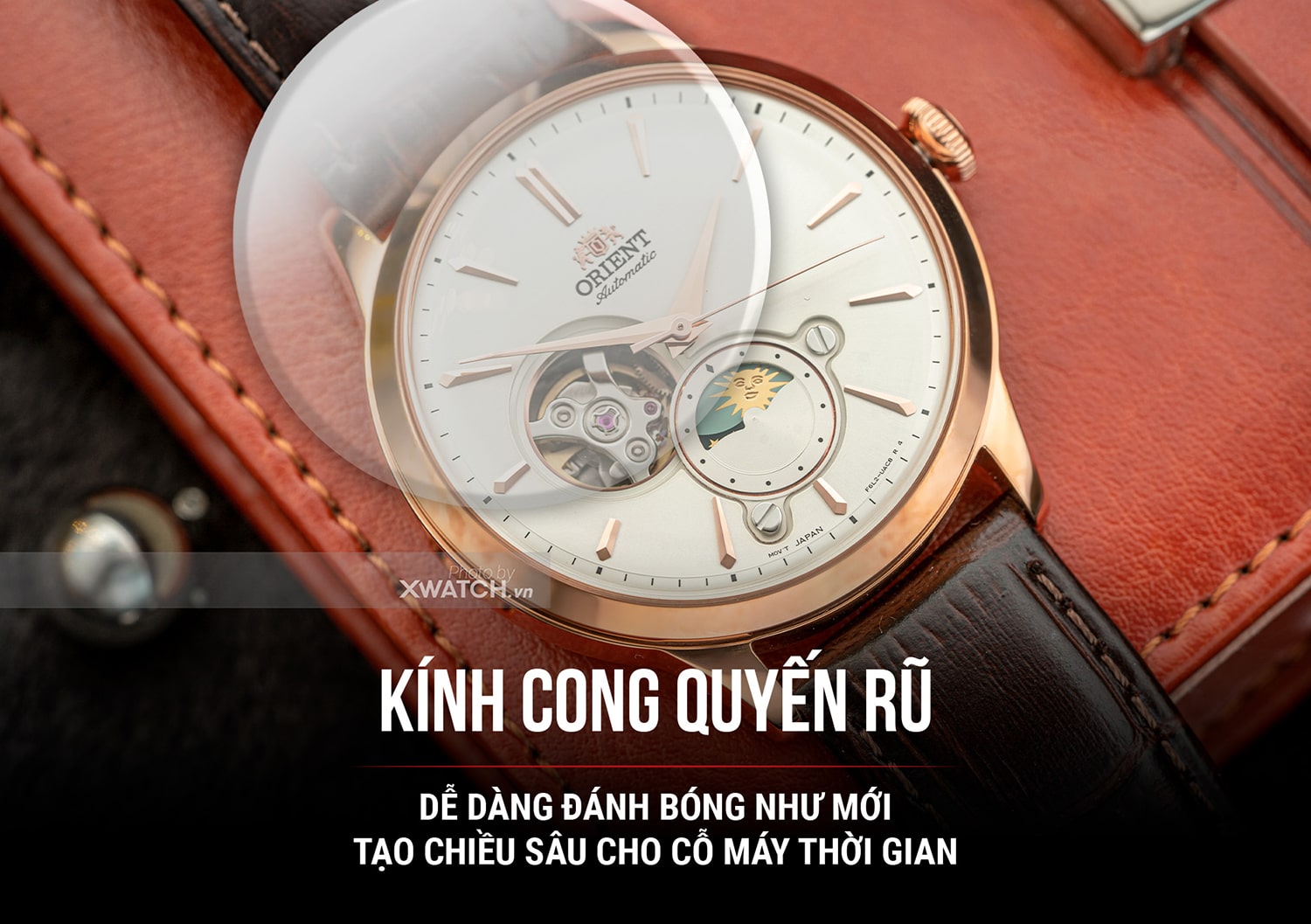 Đồng hồ Orient Sun and Moon RA-AS0102S10B