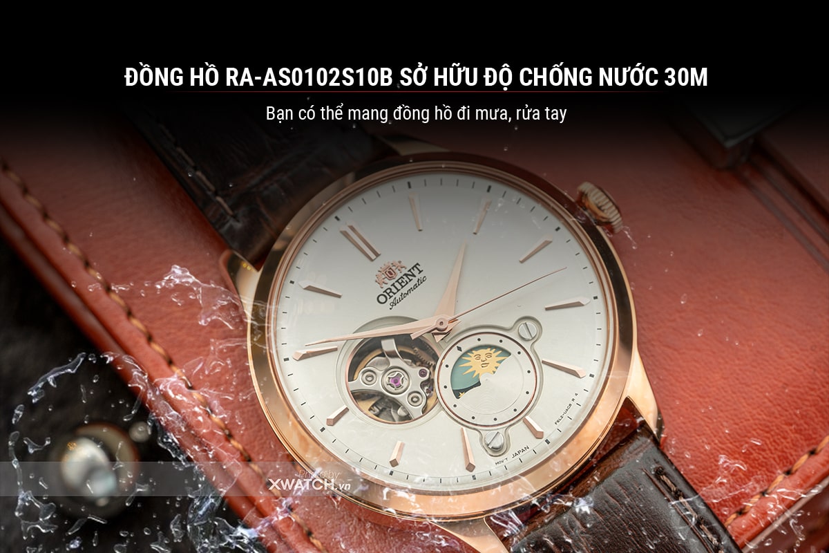 Đồng hồ Orient Sun and Moon RA-AS0102S10B
