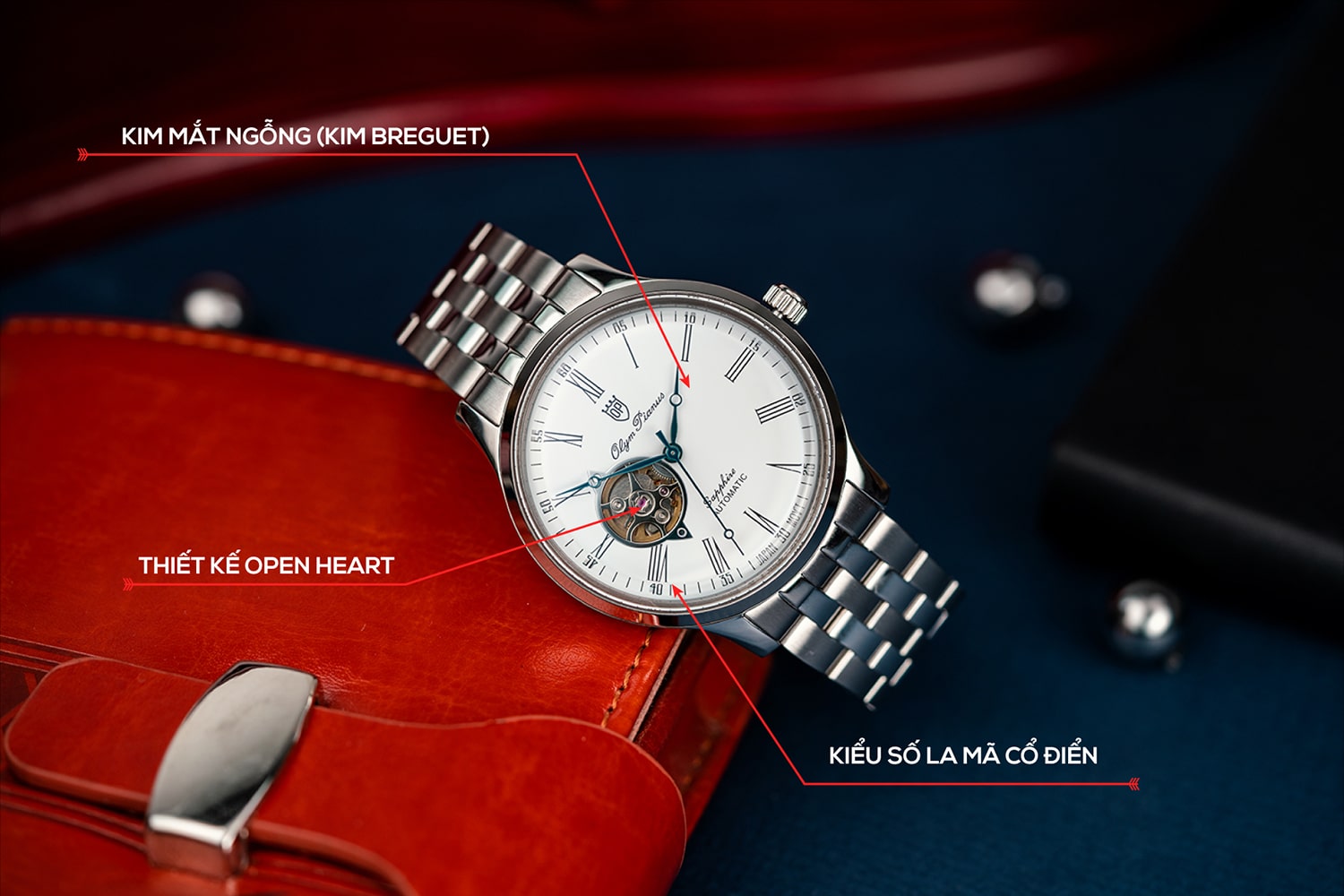 Đồng hồ Olym Pianus OP99141-71.1AGS-T-LM