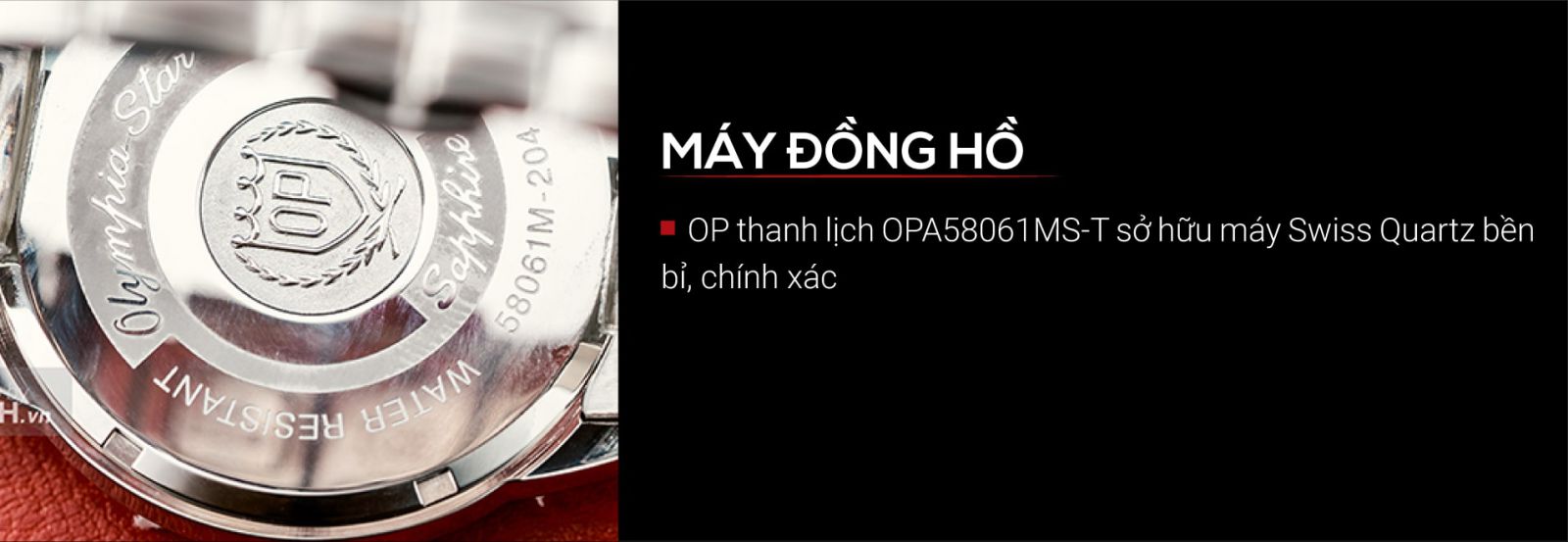 Đồng hồ Olym Pianus OPA58061MS-T