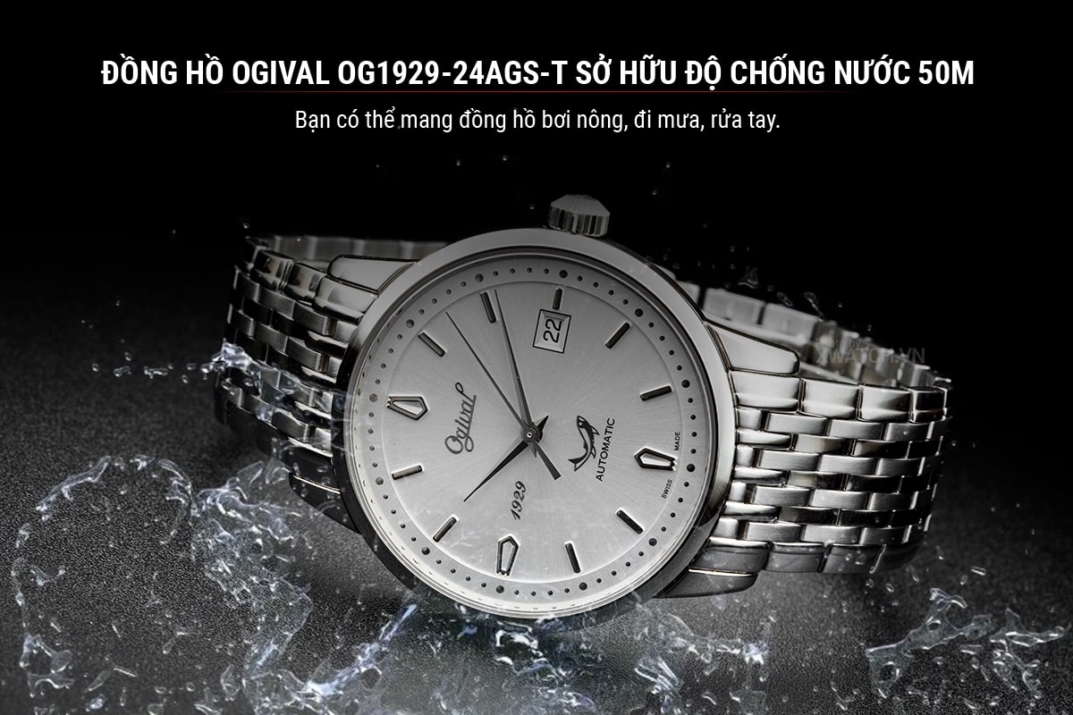 Đồng hồ Ogival OG1929-24AGS-T