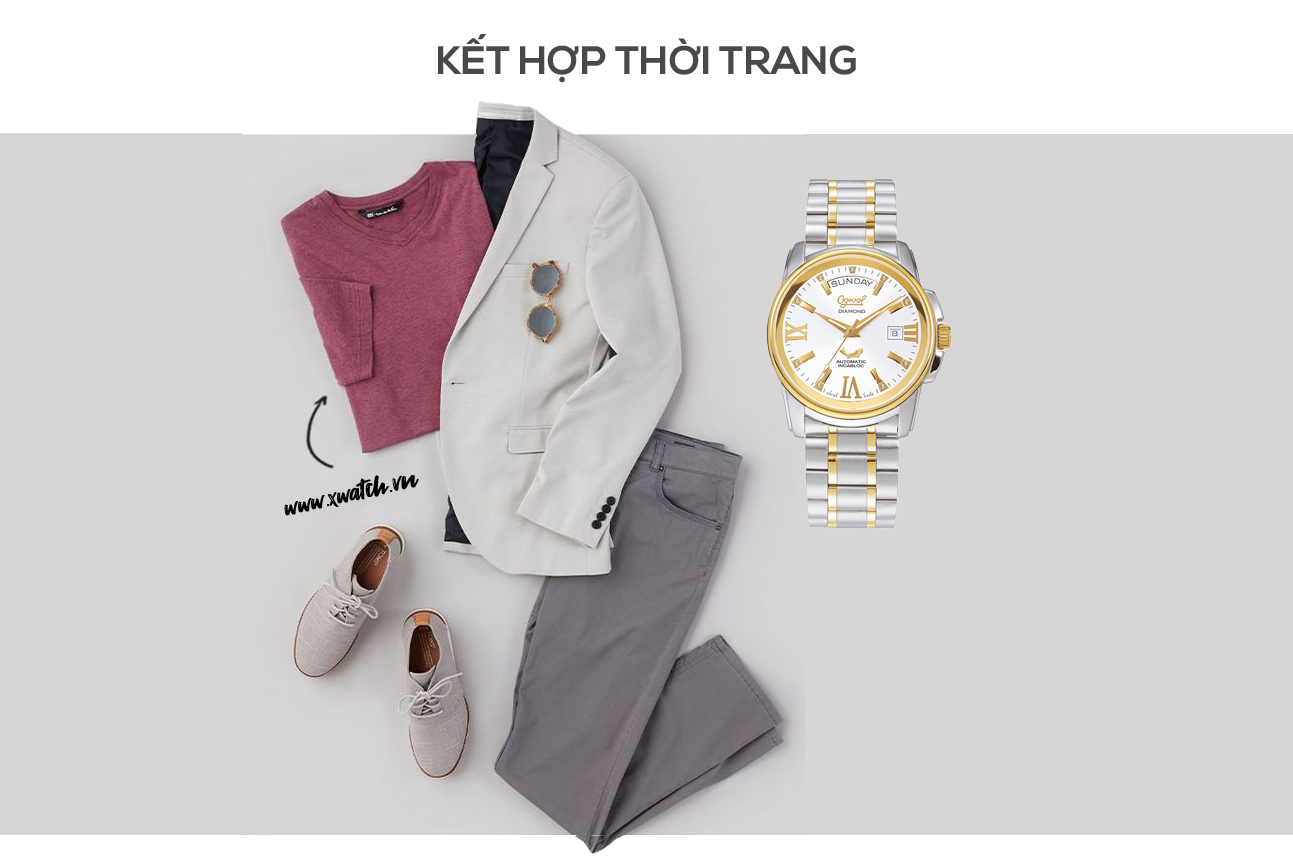 Đồng hồ Ogival OG3360AJMSK-T