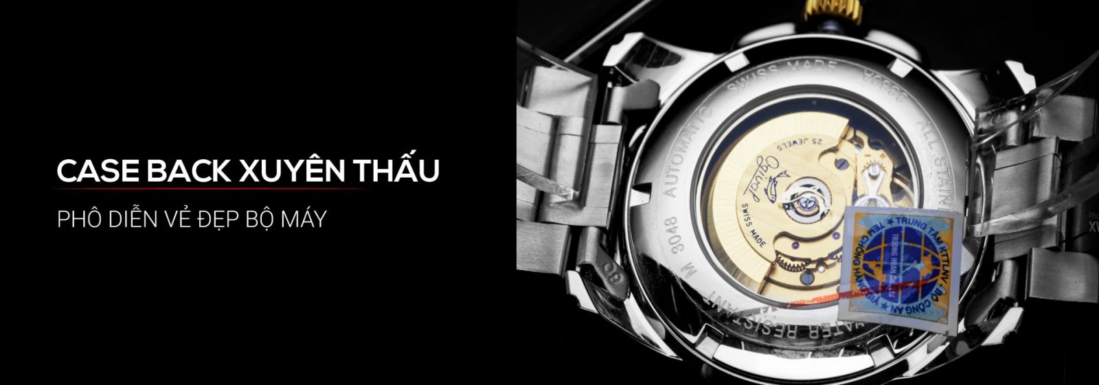 Đồng hồ Ogival OG3360AJMSK-T