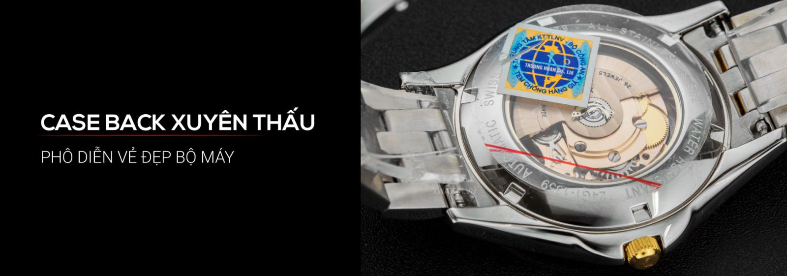 Đồng hồ Ogival OG829-65AGSK-T