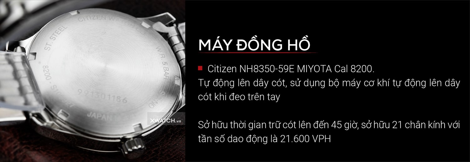 Đồng hồ Citizen NH8350-59E