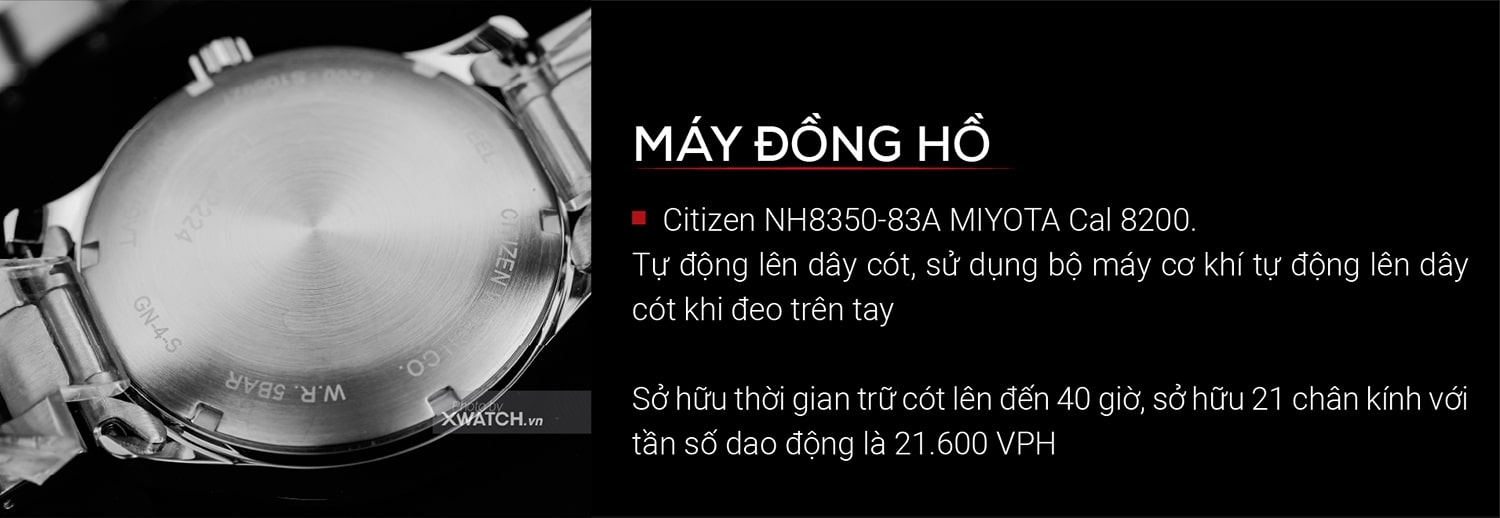 Đồng hồ Citizen NH8350-83A