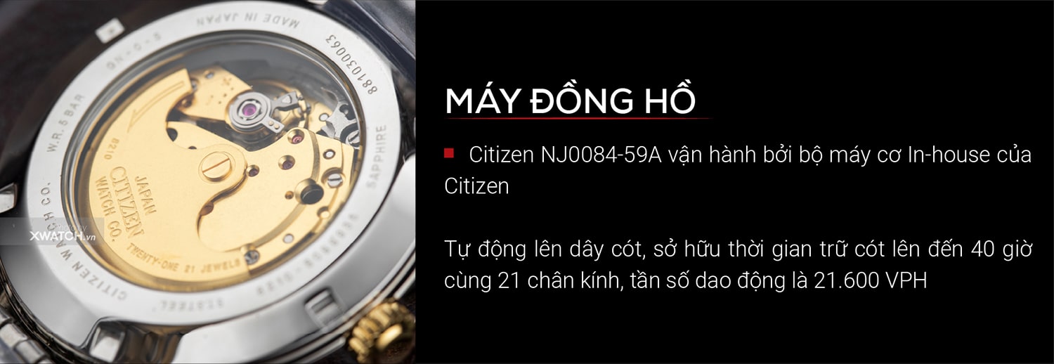 Đồng hồ Citizen NJ0084-59A