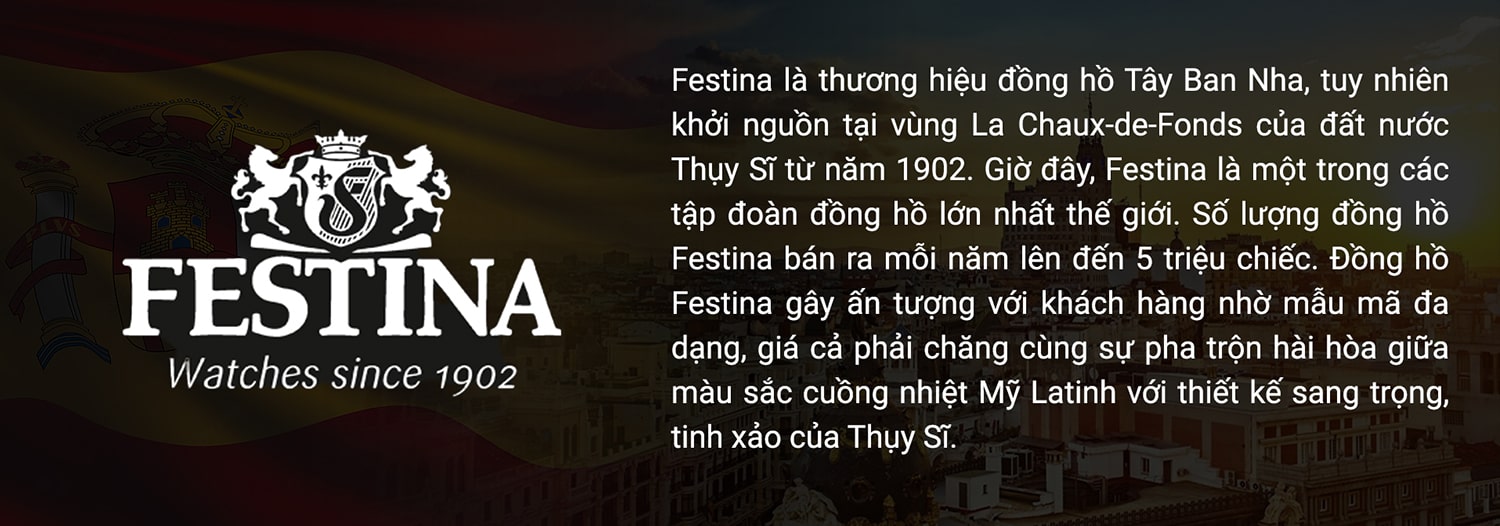Lịch sử thương hiệu Festina