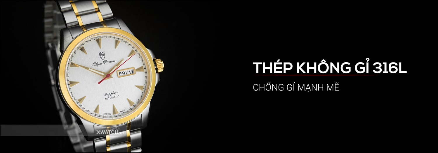 Đồng hồ Olym Pianus OP990-08AMSK-T