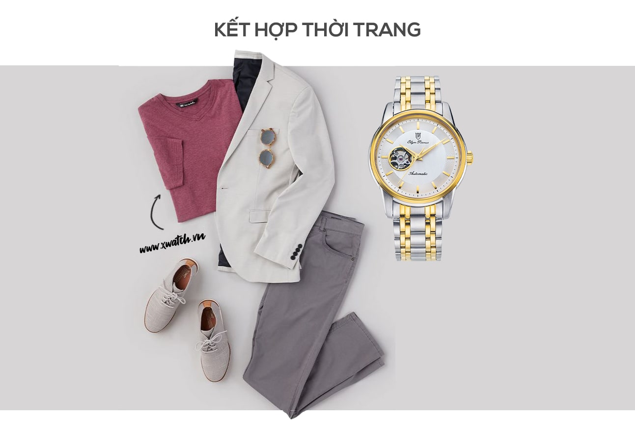 Đồng hồ Olym Pianus OP990-162AMSK-T