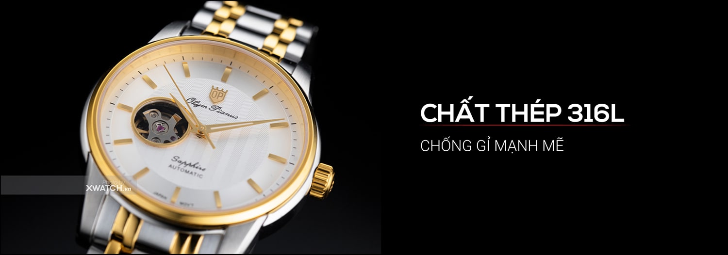 Đồng hồ Olym Pianus OP990-162AMSK-T