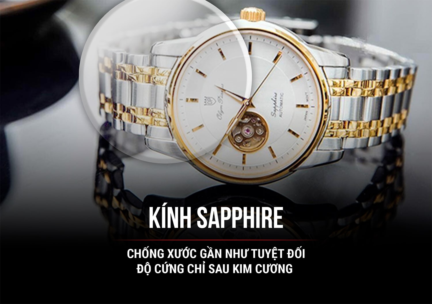 Đồng hồ Olym Pianus OP990-162AMSK-T