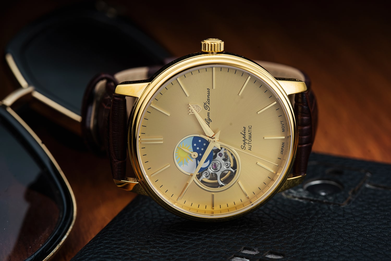 Đồng hồ Olym Pianus OP990-389AMK-GL-V