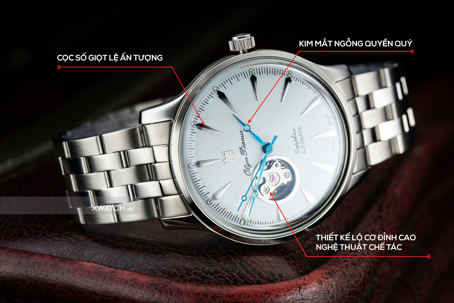 Đồng hồ Olym Pianus OP99141-71AGS-T-CV