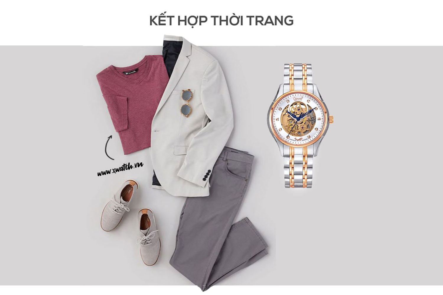 Đồng hồ Ogival OG3356.61AJGSR-T