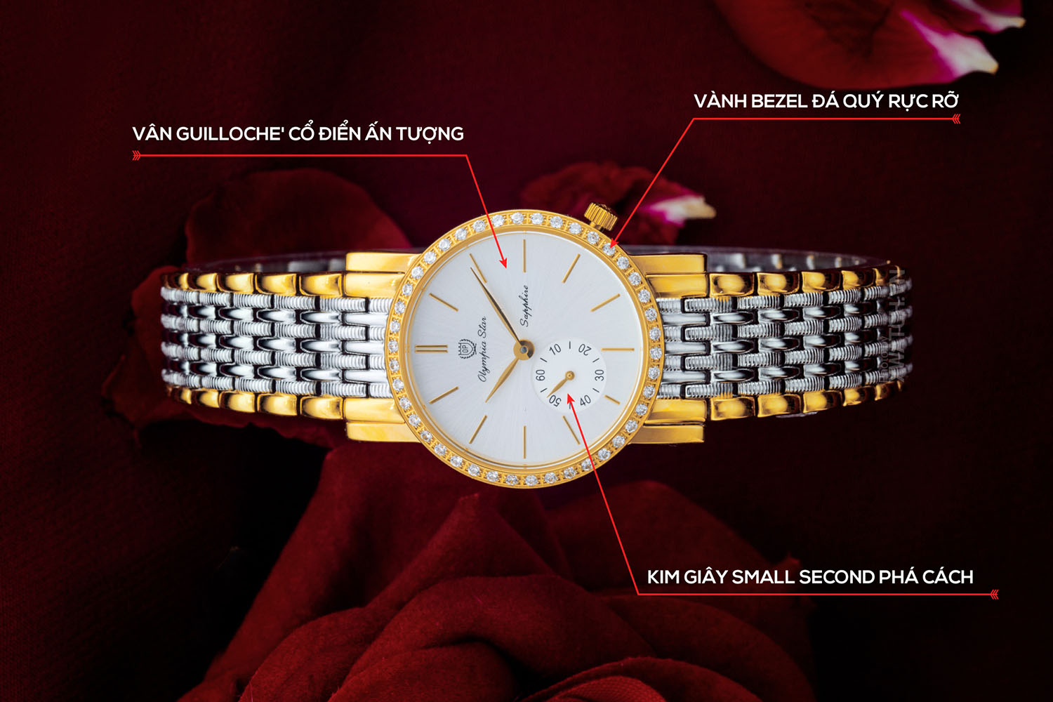 Đồng hồ Olympia Star OPA58012-07DLSK-T