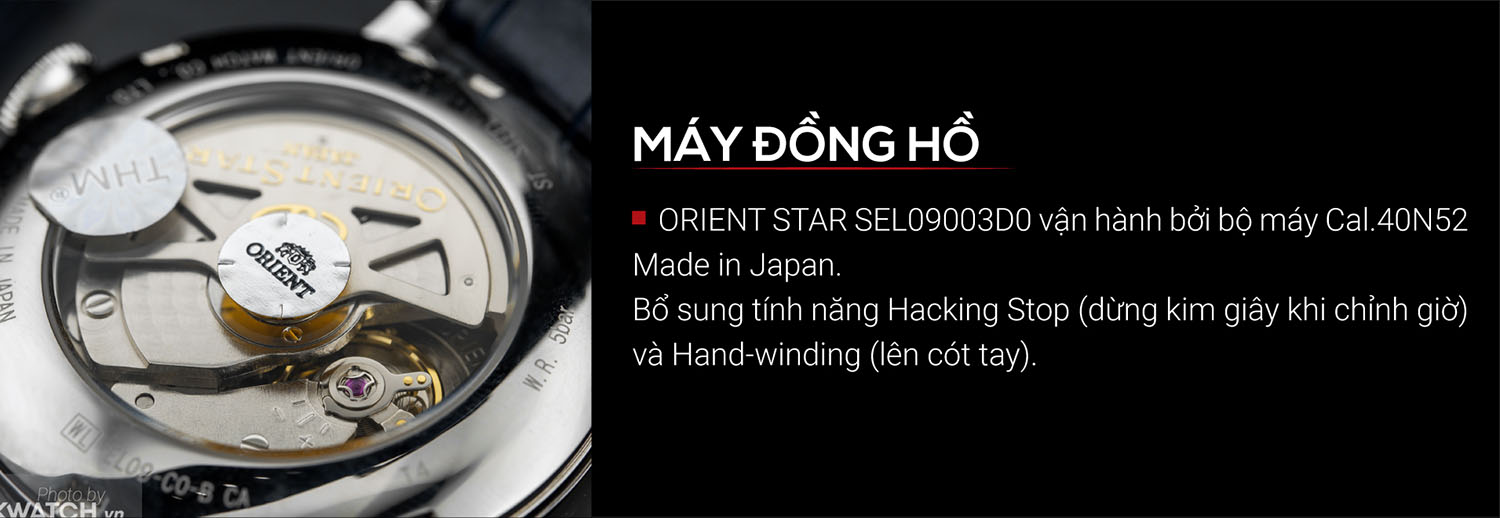 Đồng hồ Orient Star SEL09003D0