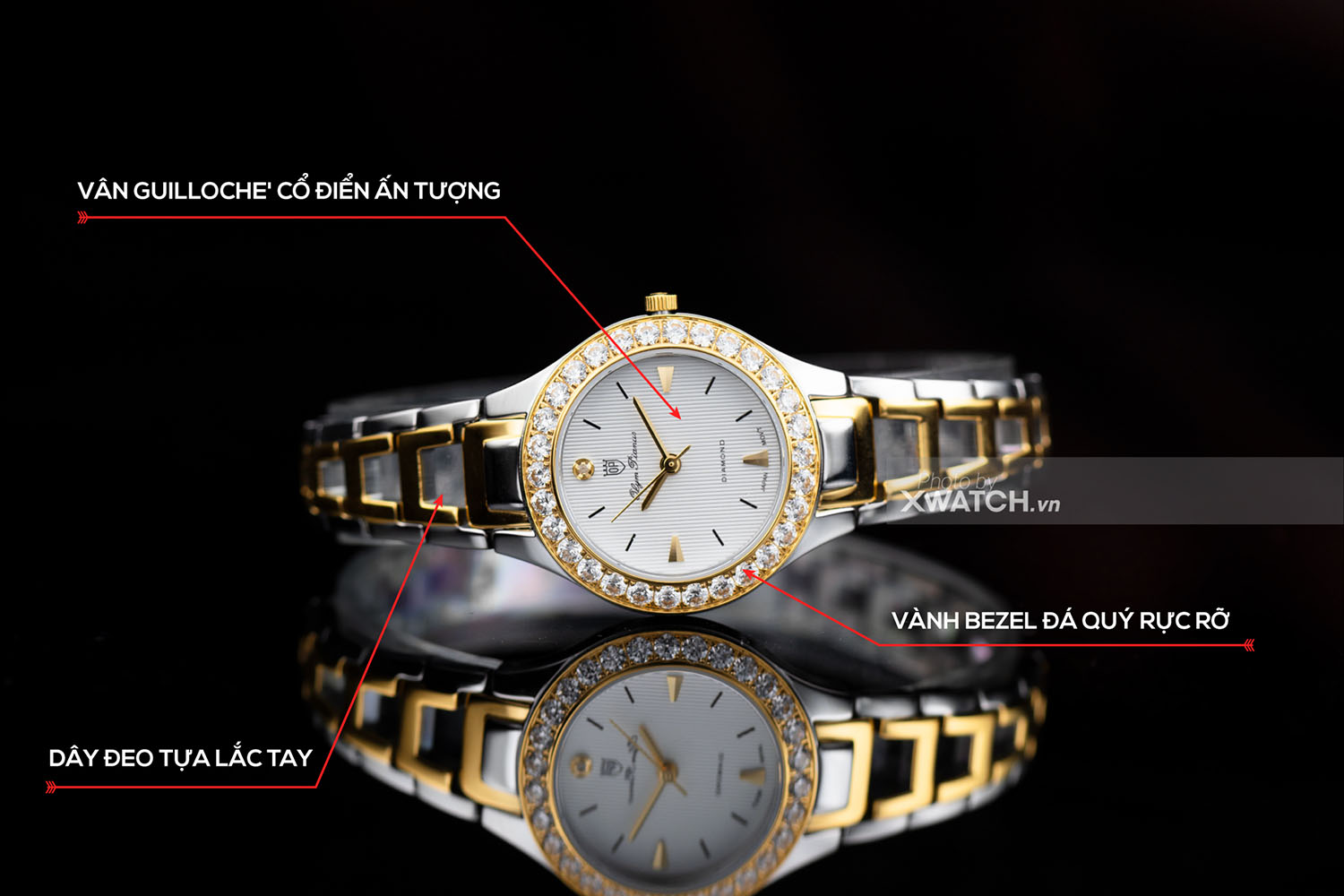 Đồng hồ Olym Pianus OP24591DLSK-T