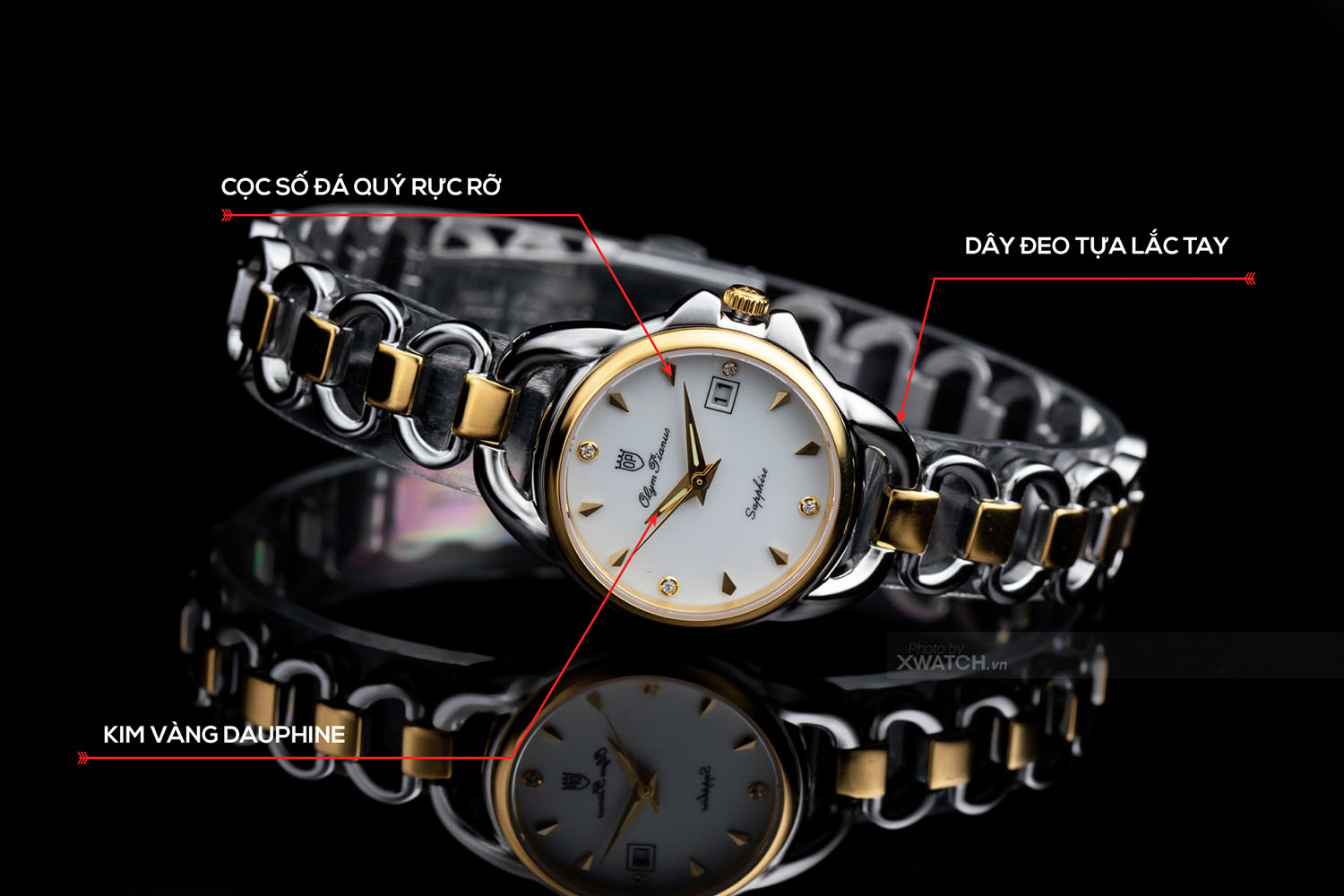 Đồng hồ Olym Pianus OP2467LSK-T