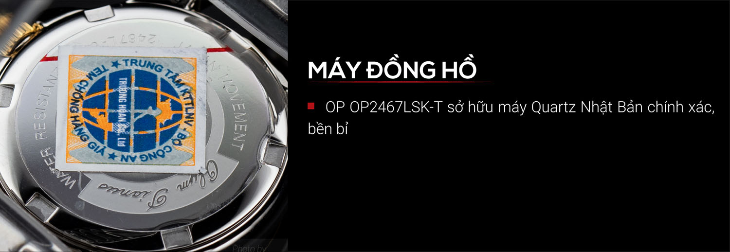 Đồng hồ Olym Pianus OP2467LSK-T