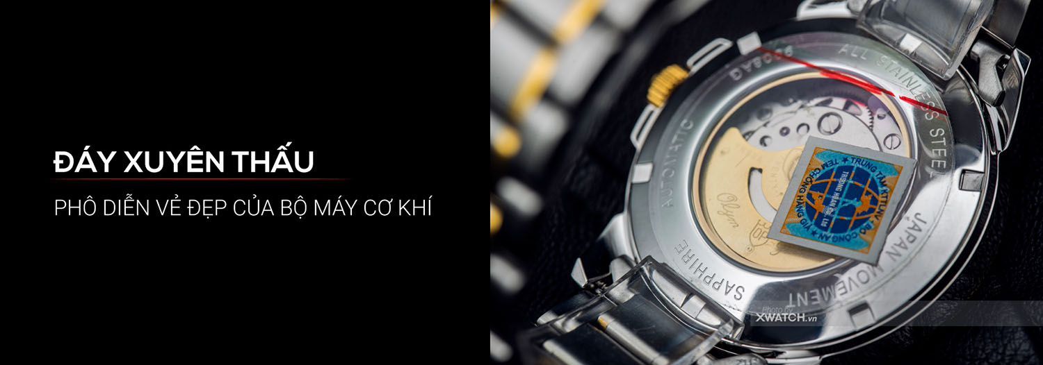 Đồng hồ Olym Pianus OP9908-88AGSK-T